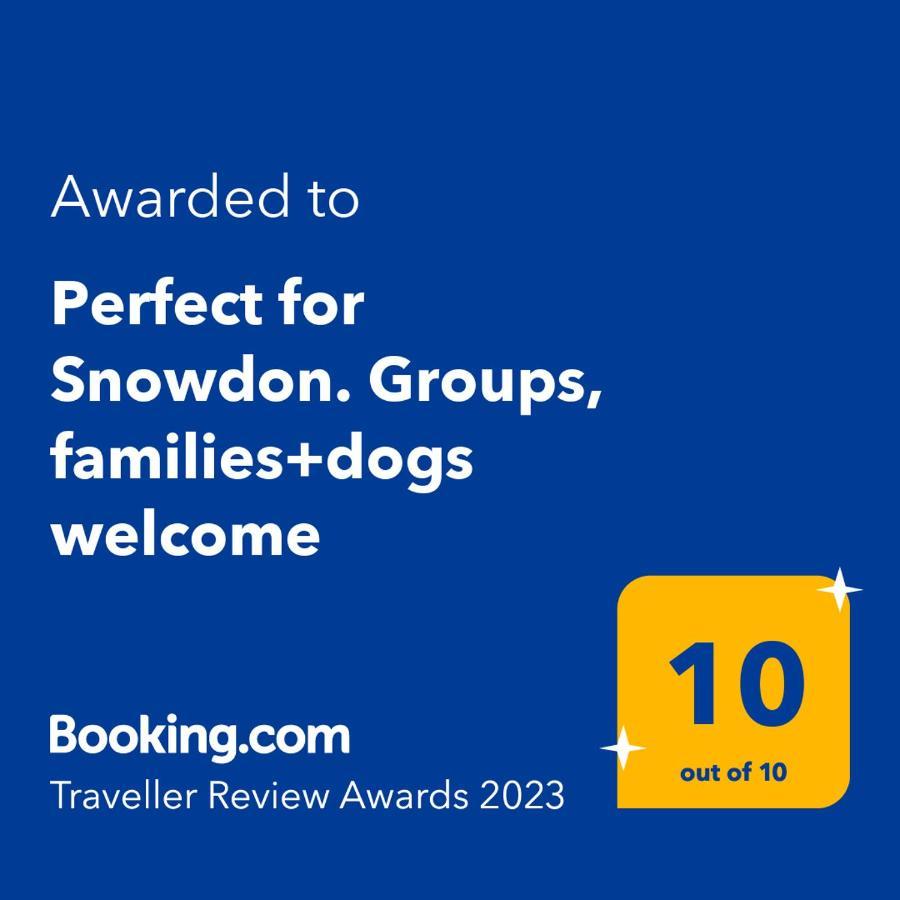 Perfect For Snowdon. Groups, Families+Dogs Welcome 兰贝里斯 外观 照片